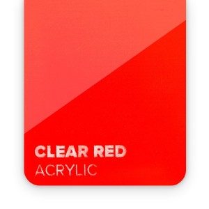 ACRILICO ROSSO TRASPARENTE
