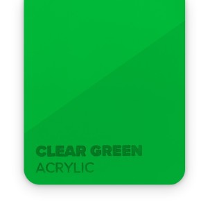 ACRILICO VERDE TRASPARENTE