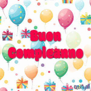 BUON COMPLEANNO